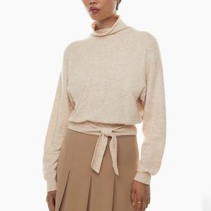 Aritzia wilfred free blue Lorin sweater size large